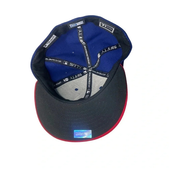 Philadelphia Phillies Snapback Baseball Hat - Blue and Red Authentic MLB - Picture 5 of 8